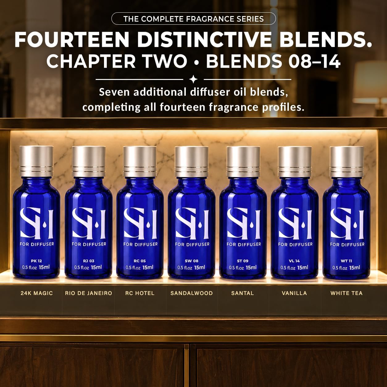 Day Dream DD10 Hotel Diffuser Oil Refill, 0.5 oz (15 ml)