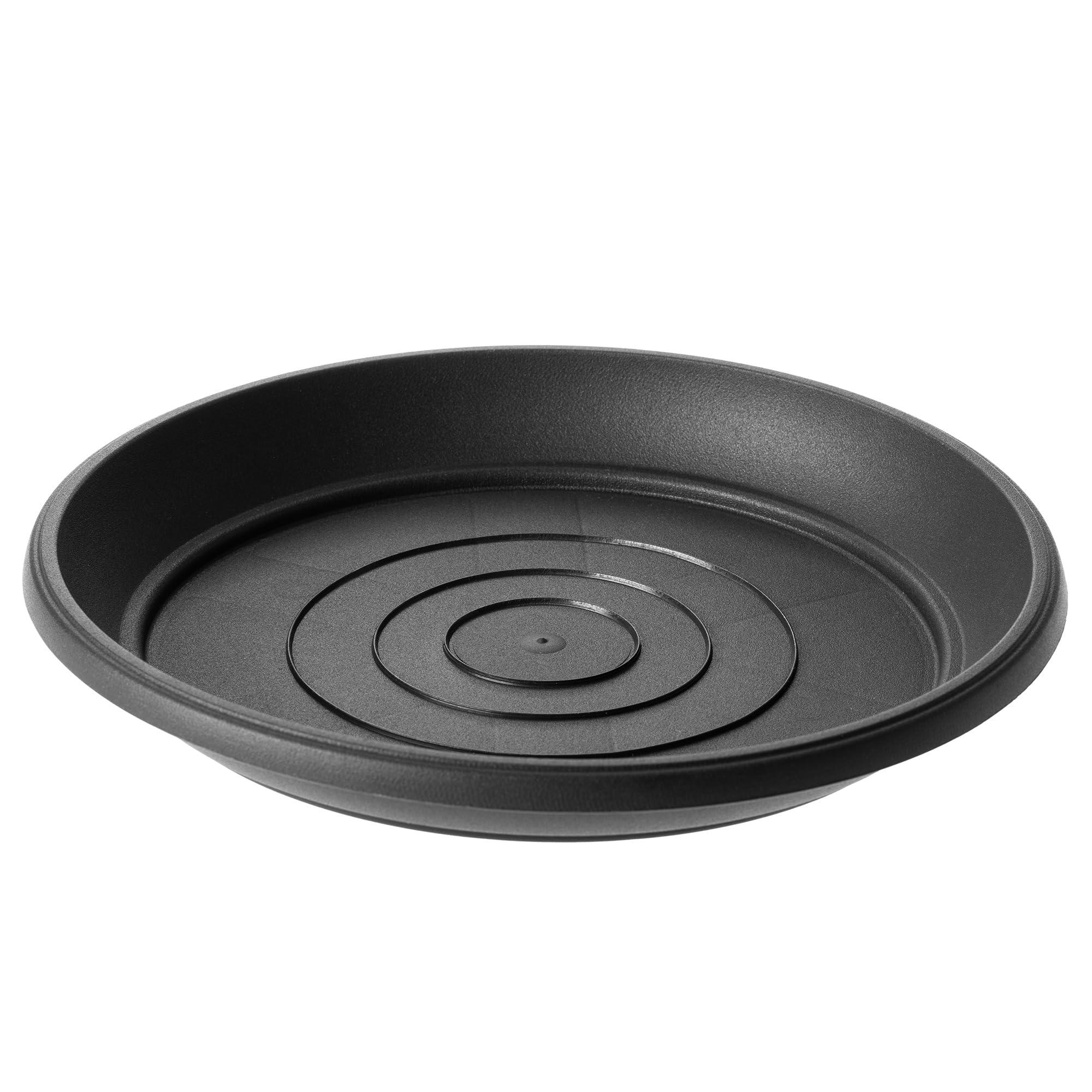 KADAX Soucoupe de Pot de Fleurs, Ronde, diamètre : 46 cm, en Plastique, pour l'intérieur et l'extérieur, Accessoire pour Pots de Fleurs et Pots de Plantes, Anthracite