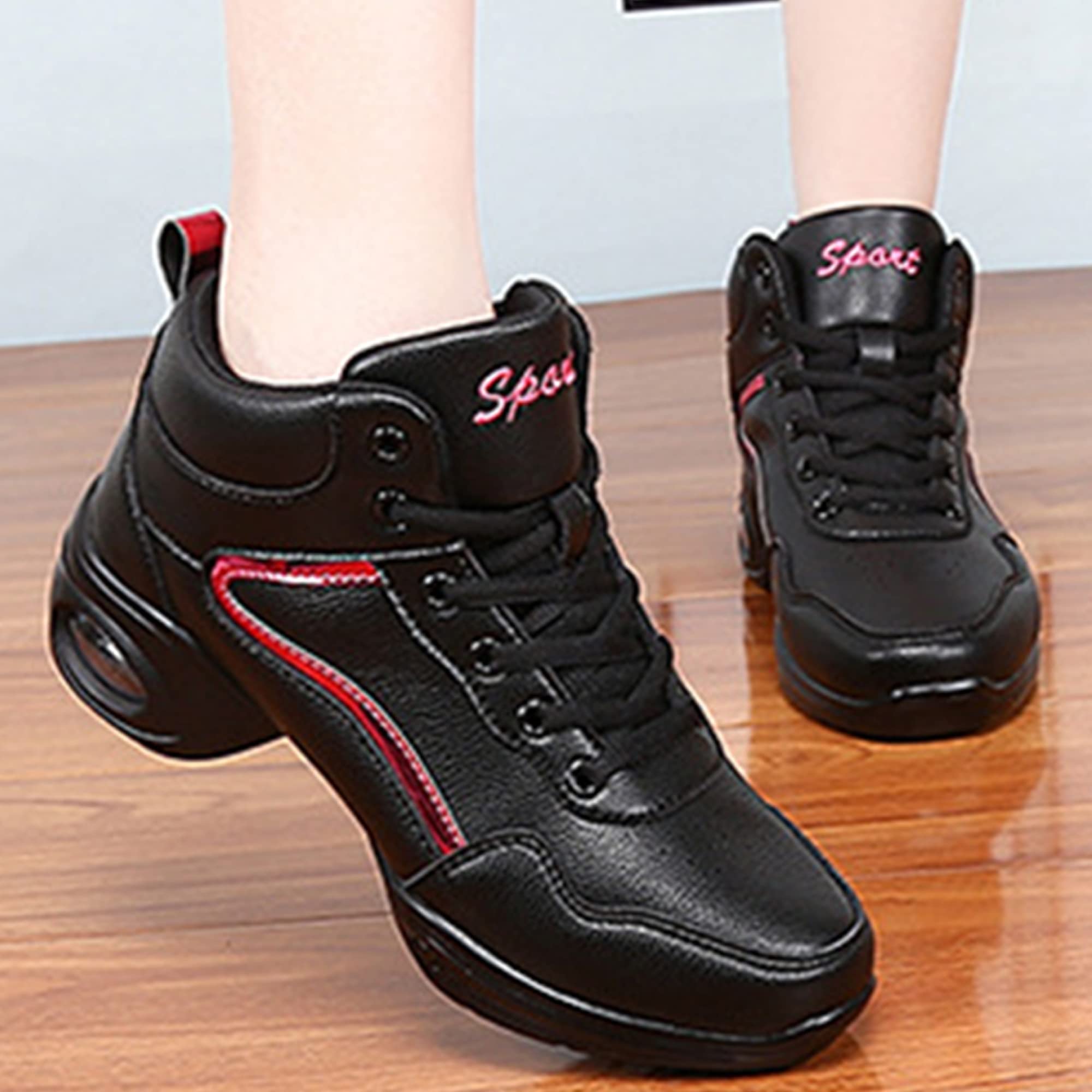 Scarpe da Ginnastica da Ballo da Donna Scarpe da Jazz Scarpe da Donna con Suola Divisa Leggera E Traspirante