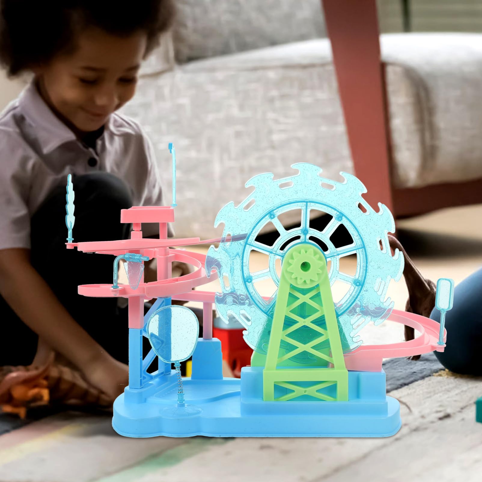 Toyvian 1set Giocattoli Elettrici Per Auto Elettriche Per Scalare Scale Per Creativi e Abilità Motorie Per Compleanni e