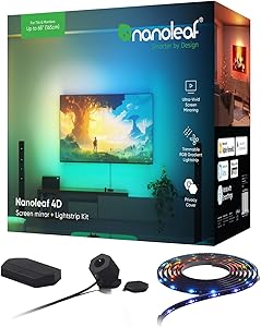 Nanoleaf 4D Smart LED striscia TV con fotocamera WiFi