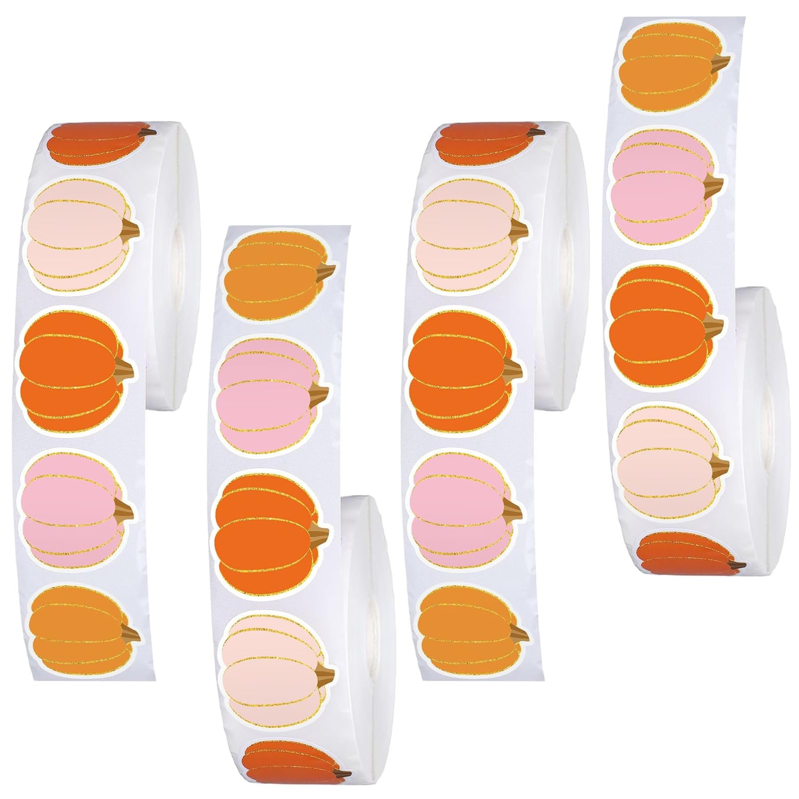 Jazuaiao 500 Pack Children ' s Art Stickers Easy Safe Adhesive Craft Labels, Scrapbooking & Educational Activities Pumpkin Face Stickers