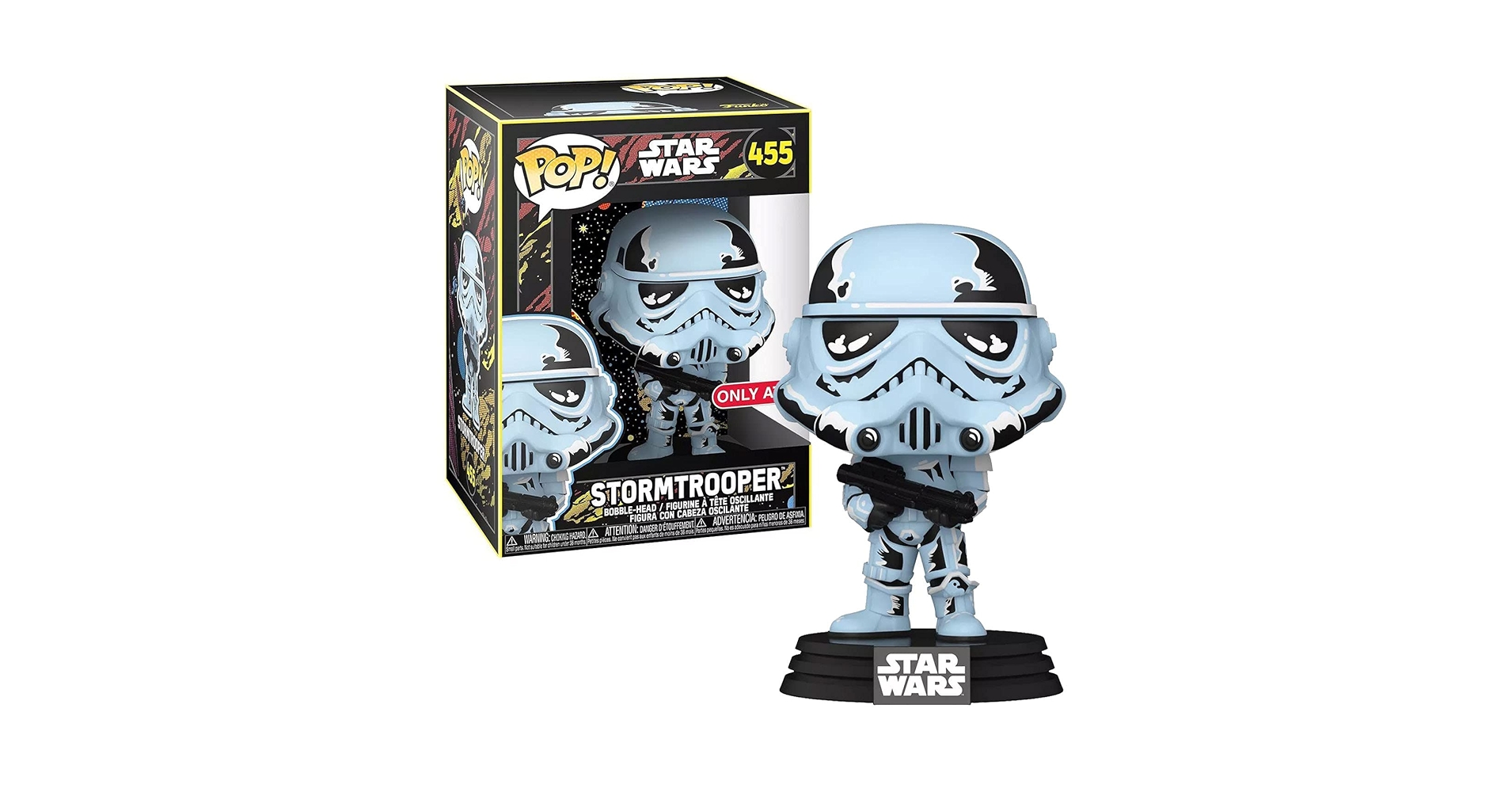 STAR WARS45cm[STORM•TROOPER] Amazon.com: Funko POP! 455 Star Wars: Retro Series