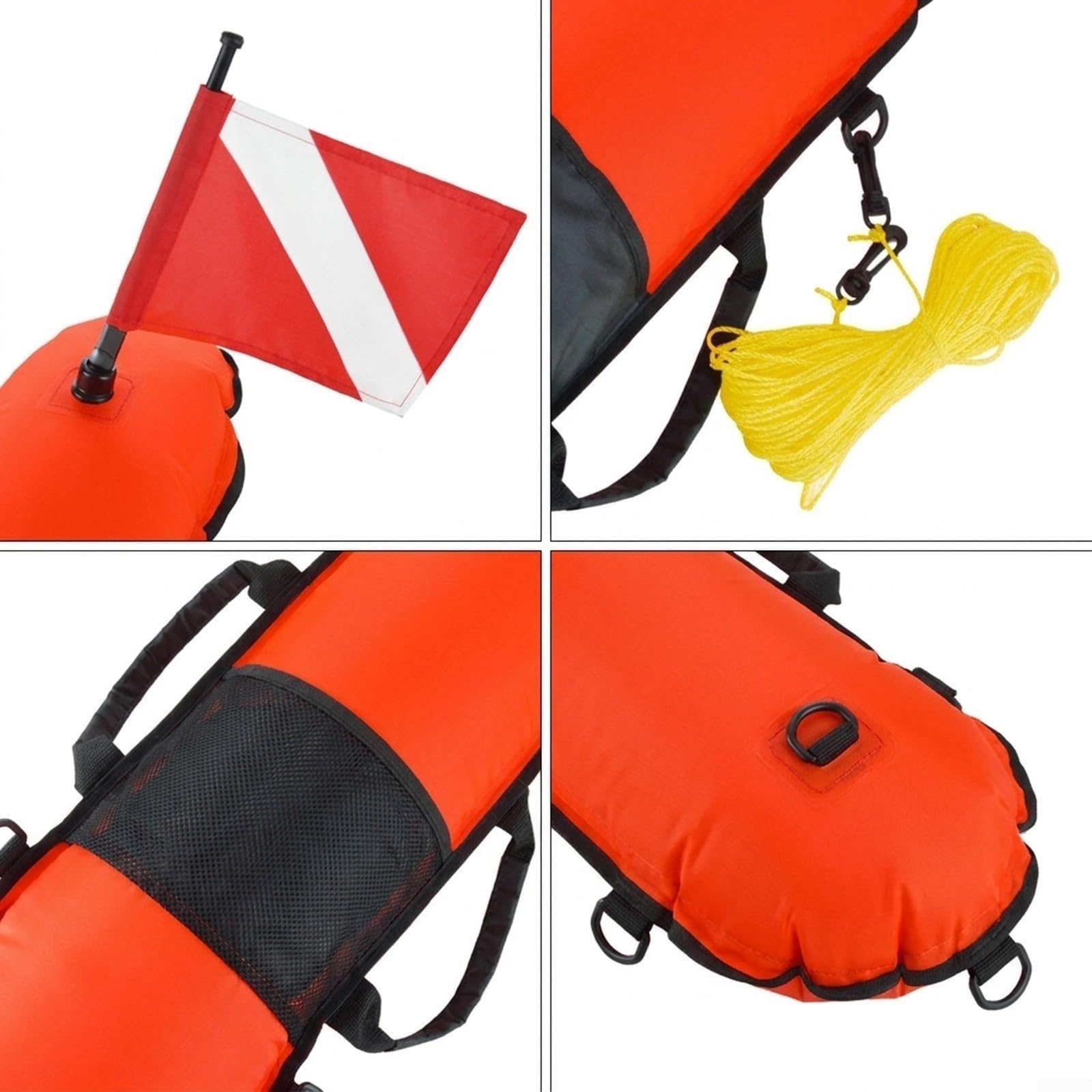 Galleggiante Pesca Nylon 210D per tpu 78lbs Carico Galleggiante