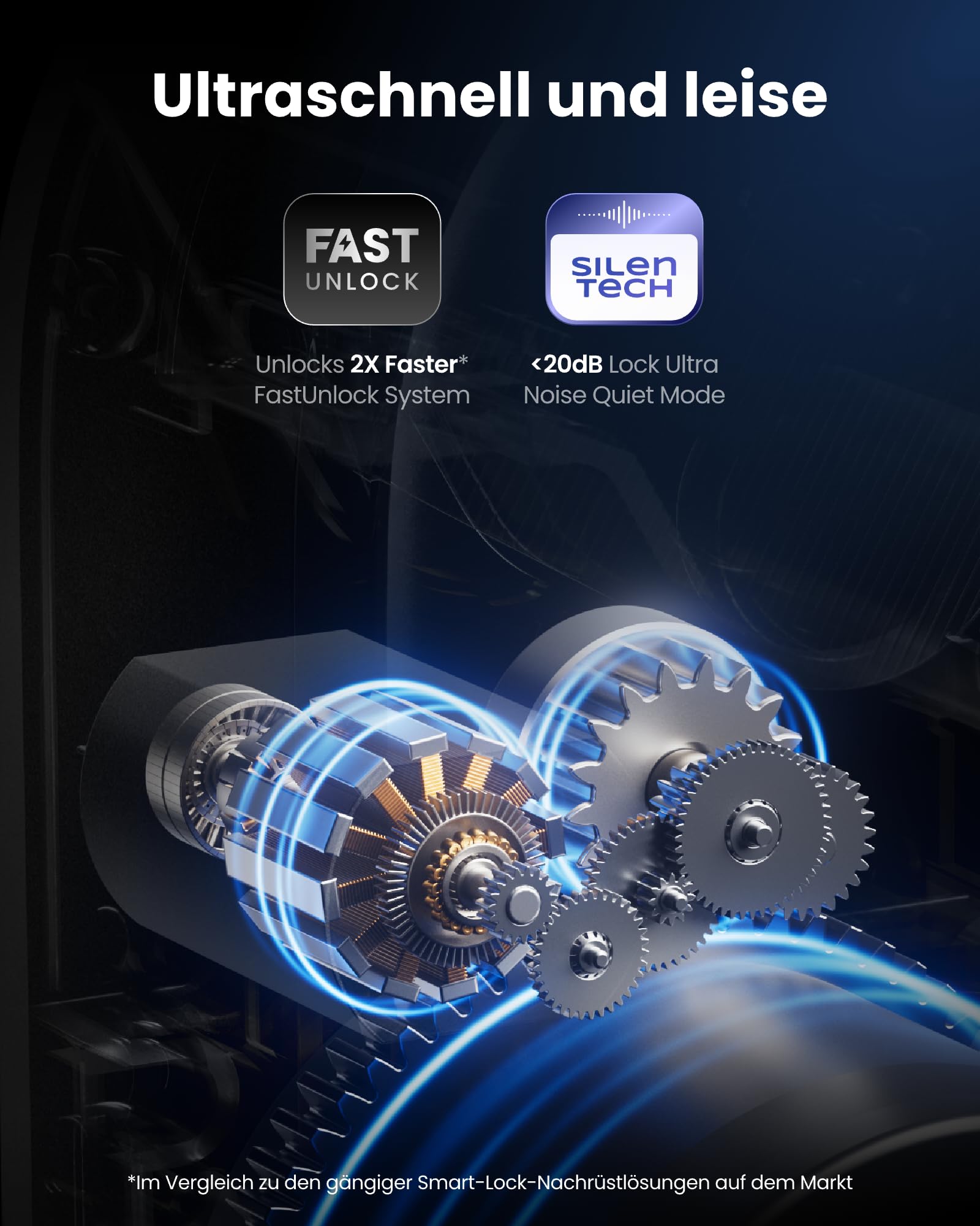SwitchBot WiFi Smart Lock Ultra mit Keypad Vision Pro – 3D-Gesichts- & Venen-Erkennung, kontaktlose Entsperrung, passend für Europrofil-Zylinder, kompatibel mit Matter, Alexa, Google und IFTTT