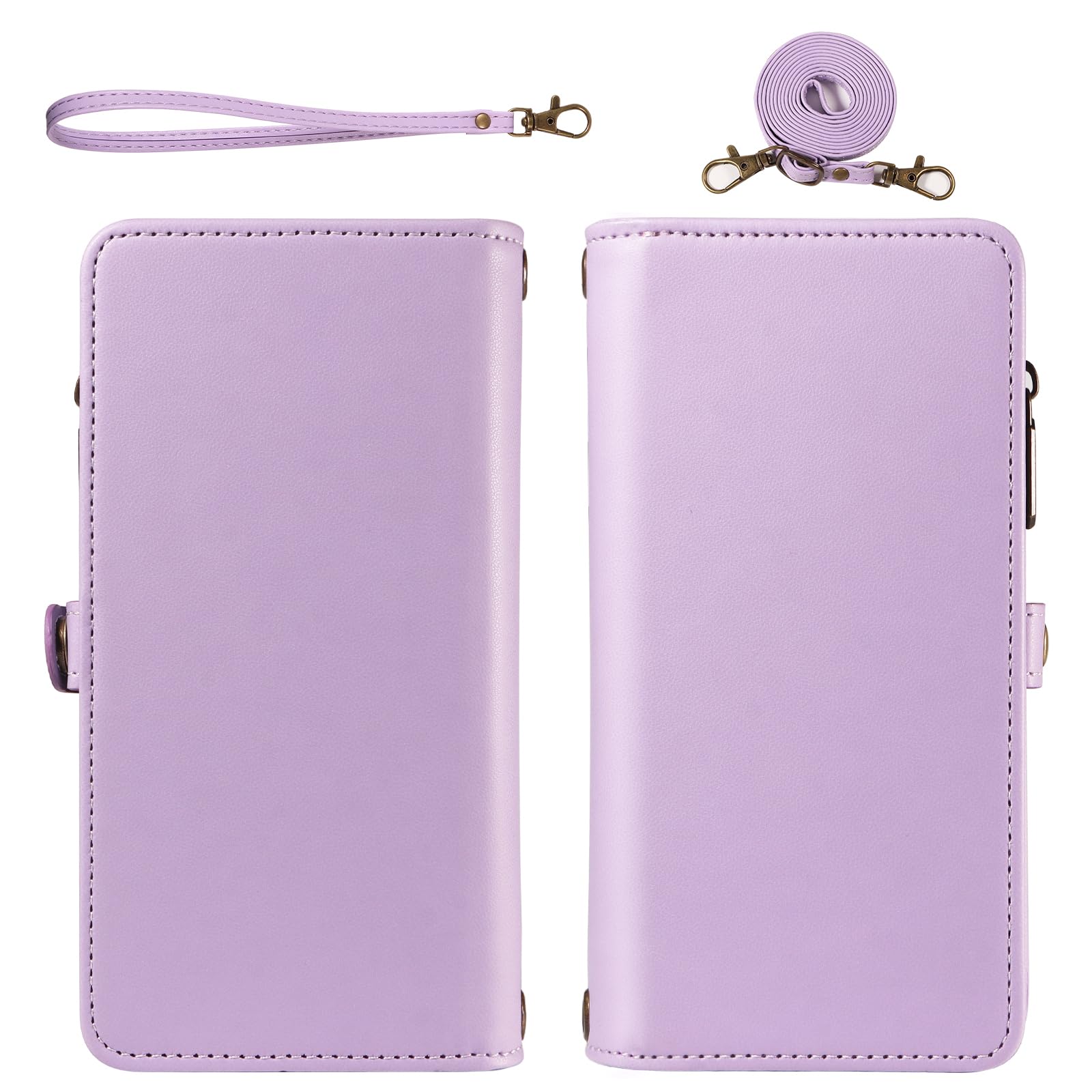 Asuwish - Carcasa para Xiaomi Mi 9T/Mi9T Pro/Redmi K20 y RedmiK20 Pro con cristal templado y cordón para tarjeta magnética de piel con tapa para soporte M1903F10G Mi9TPro T9 teléfono caso morado
