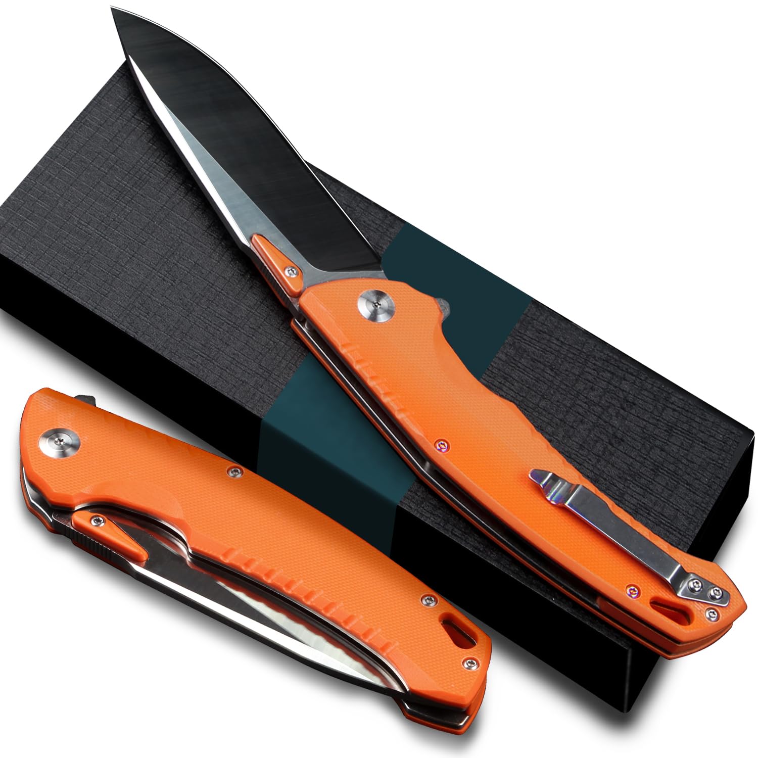 Arkey burds Pocket Folding Knife for EDC, 4.1