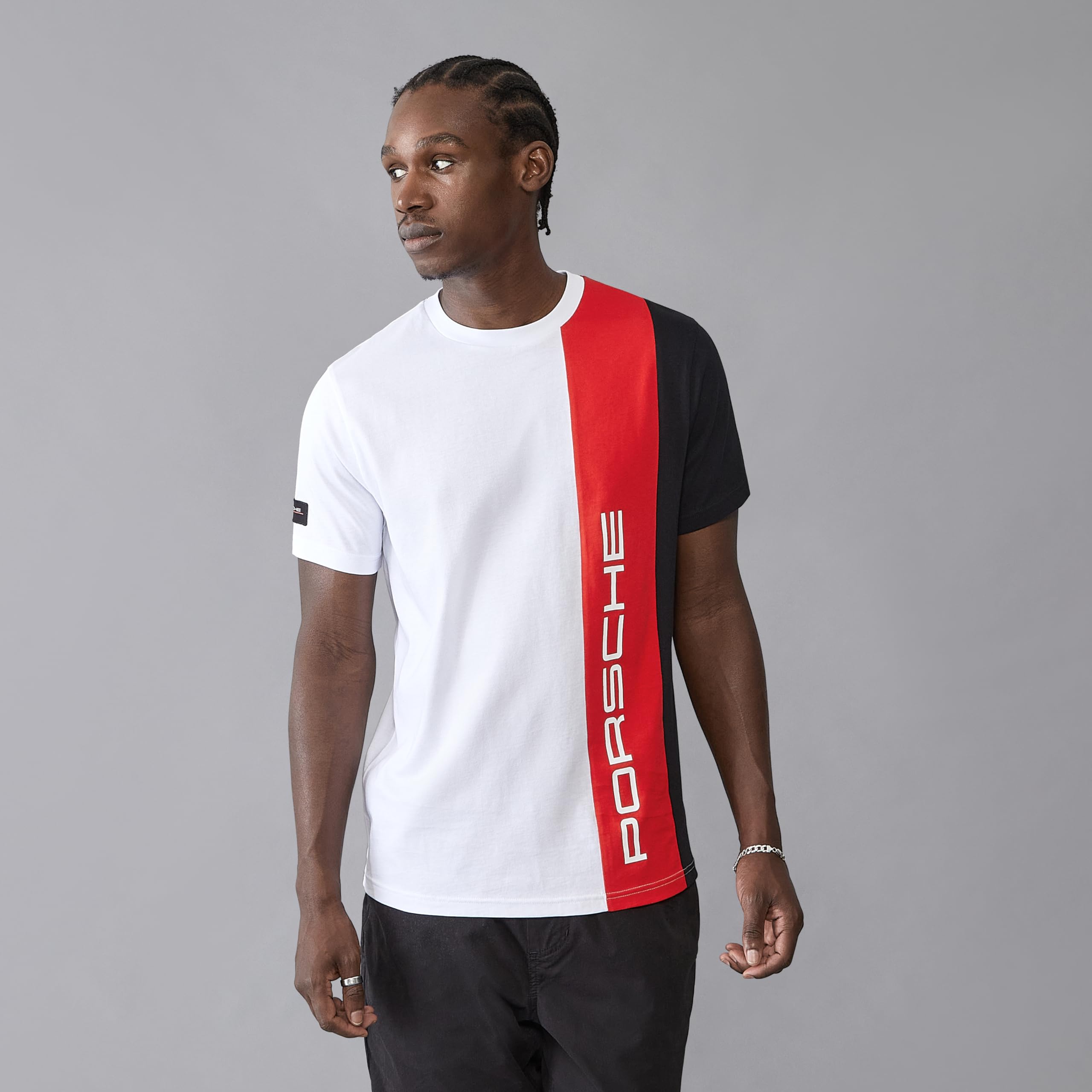 Porsche Motorsport Camiseta de Rayas para Hombre
