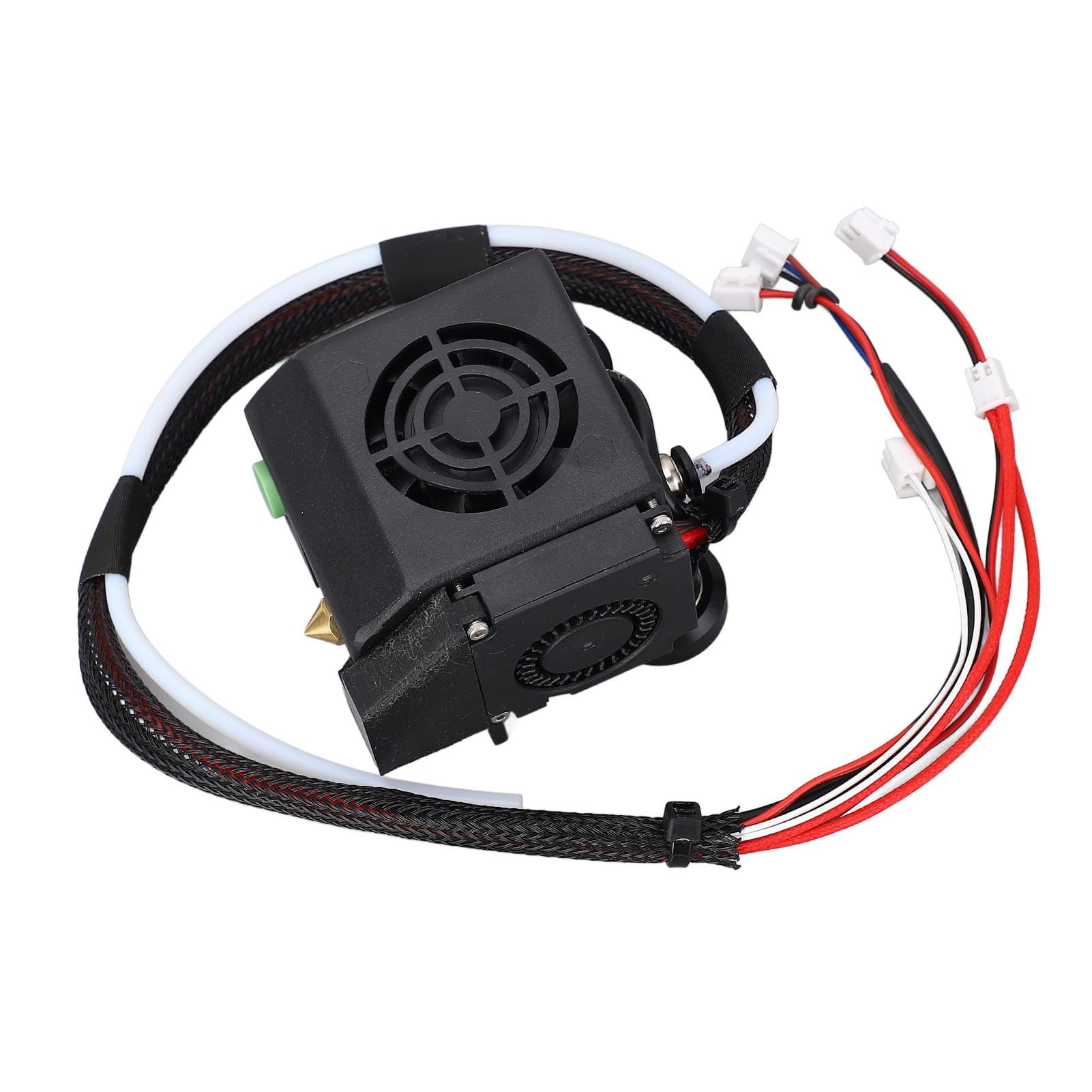 Kit de cabezal de extrusión para impresora 3D, extrusor inalámbrico con sensor de nivelación, polea del ventilador y alimentación DC 24 V de repuesto para ET4, ET4PRO, ET5 y