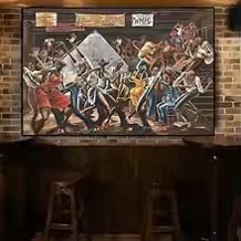 ZHUOYA Vintage The Sugar Shack Posters and Prints Classic Famous Artwork Wall Art Canvas Painting Home Room Decor Pictures 40x60cm Frameless