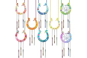 Fennoral Kid's Horseshoe Wind Chimes Craft Kit
