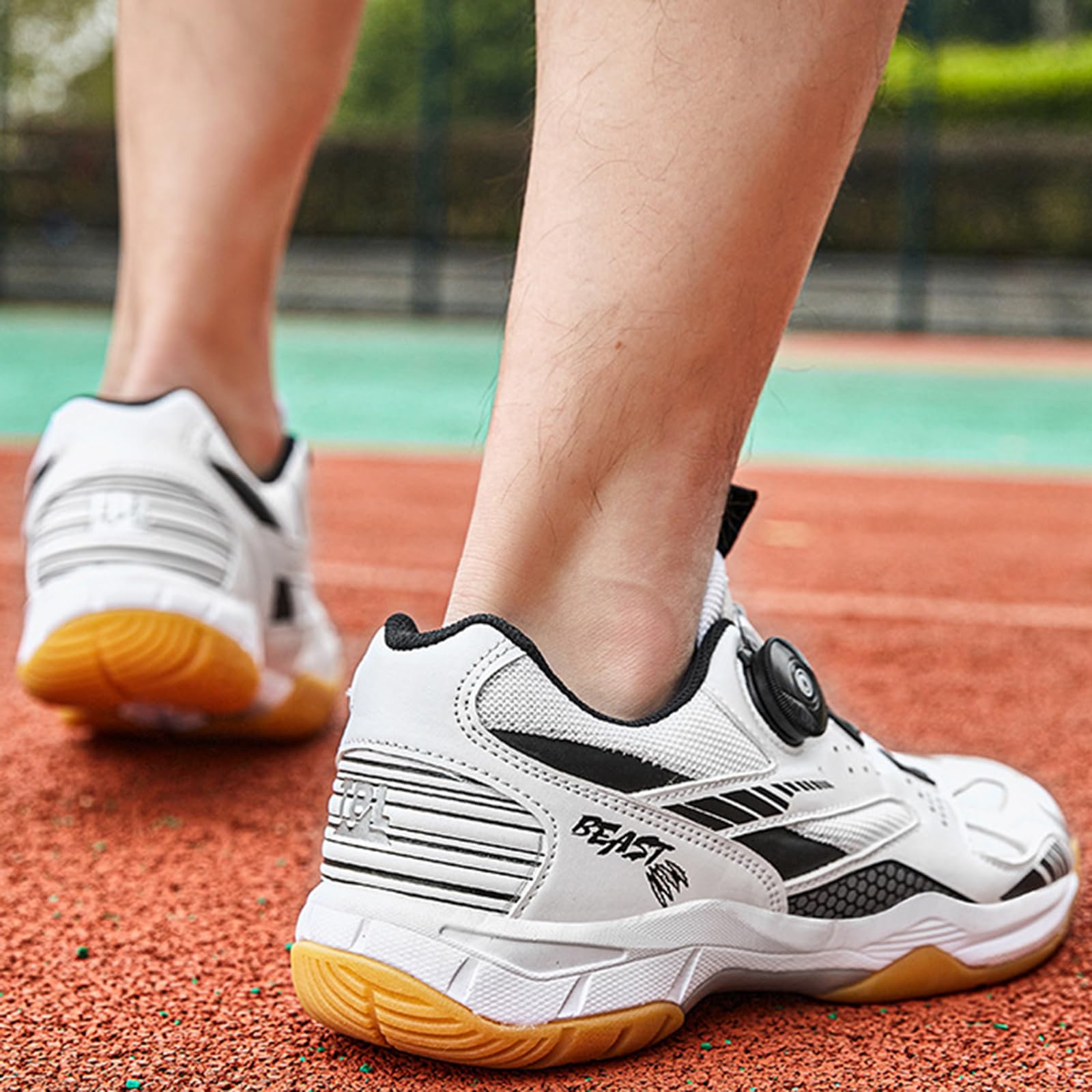 Buty do tenisa, buty do badmintona, lekkie buty do tenisa stołowego, buty do badmintona do squasha oddychające, antypoślizgowe, dopasowują się do stopy, odpowiednie do tenisa, squasha,