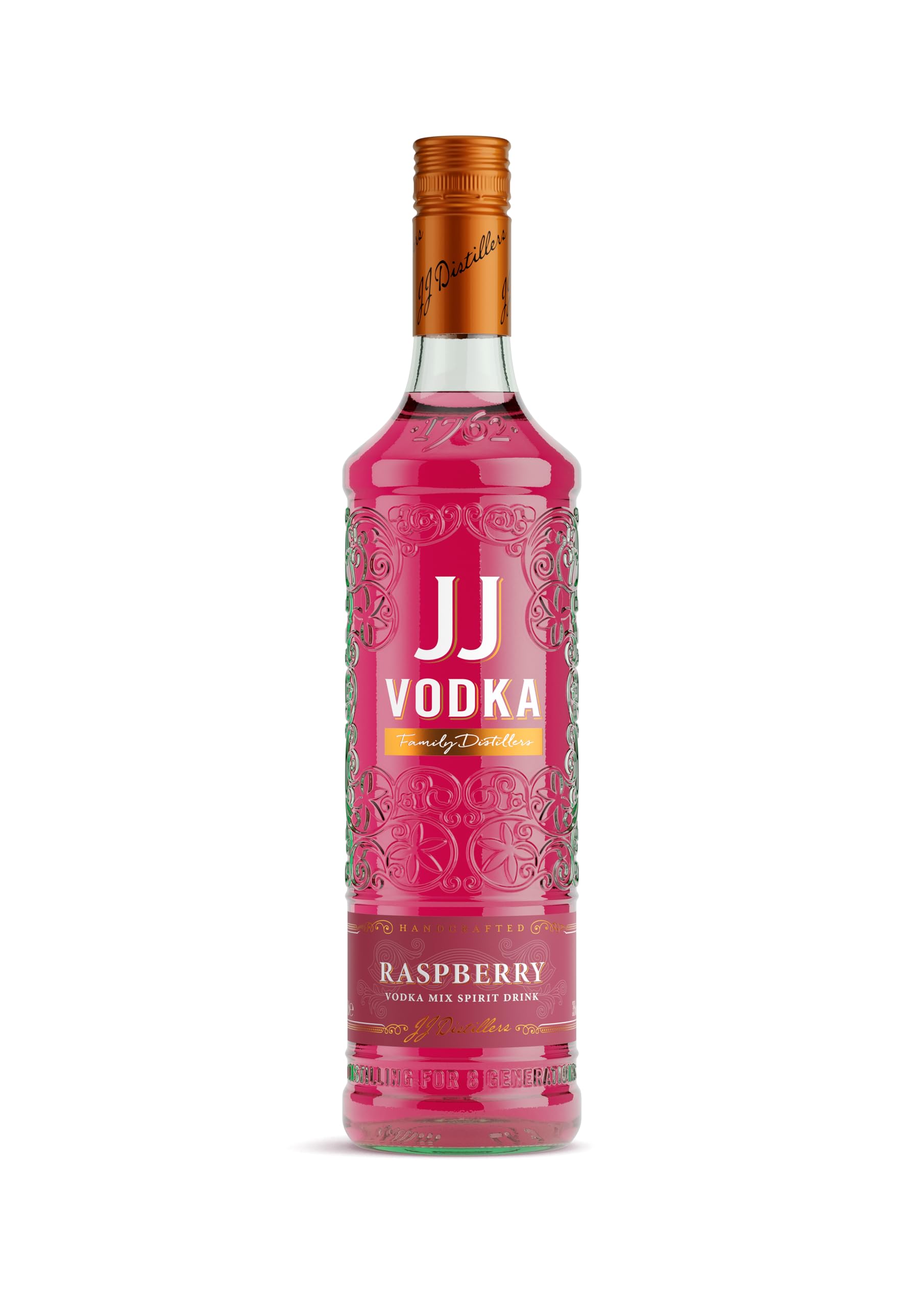 JJ Raspberry Vodka | 32% | 1L | Vodka Mix Spirit Drink