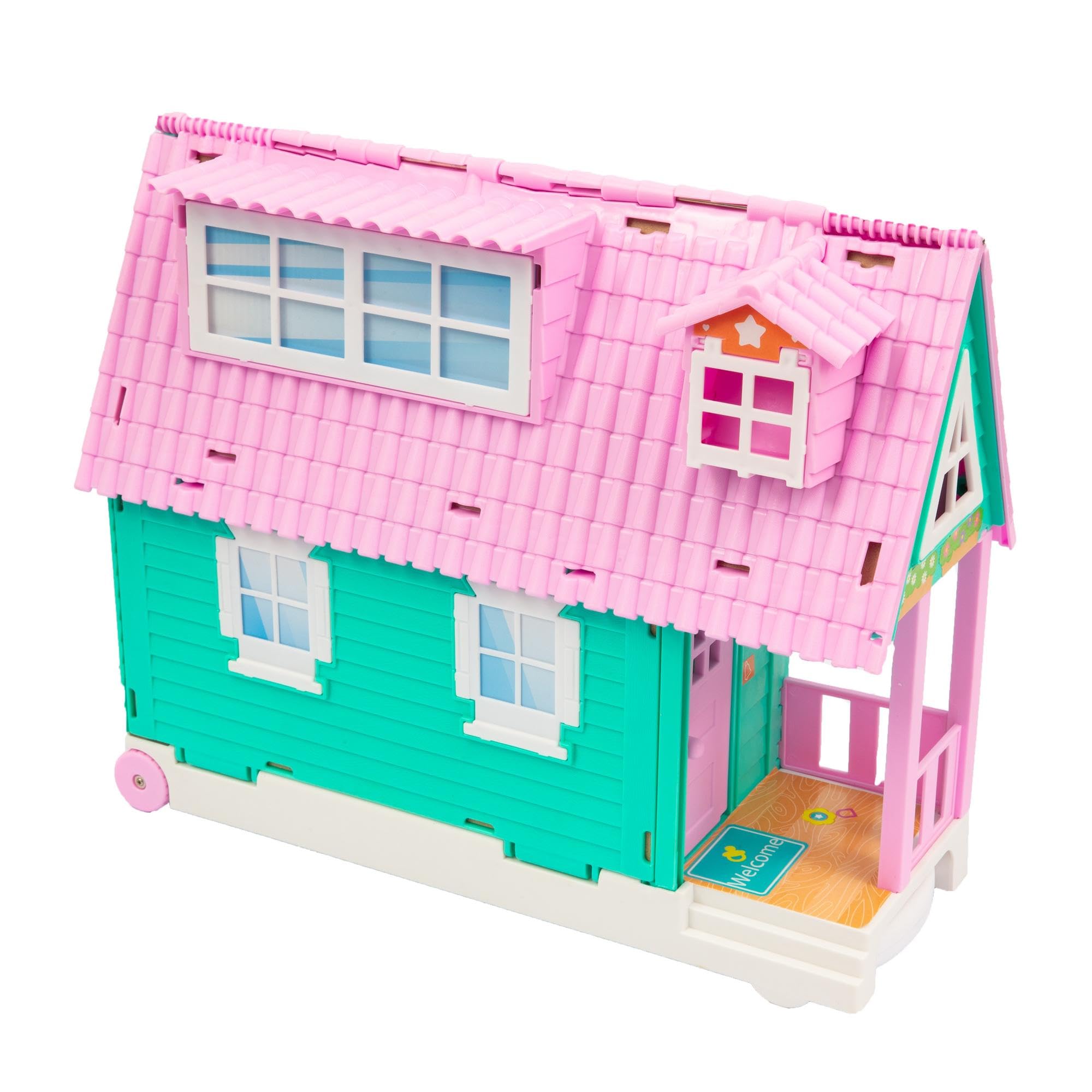 Casita De Juegos Amicicci Cicciobello | Playset Grande Con Muñeco Y Accesorios | Para Niños 3 Años Casa Juegos Cicciobello