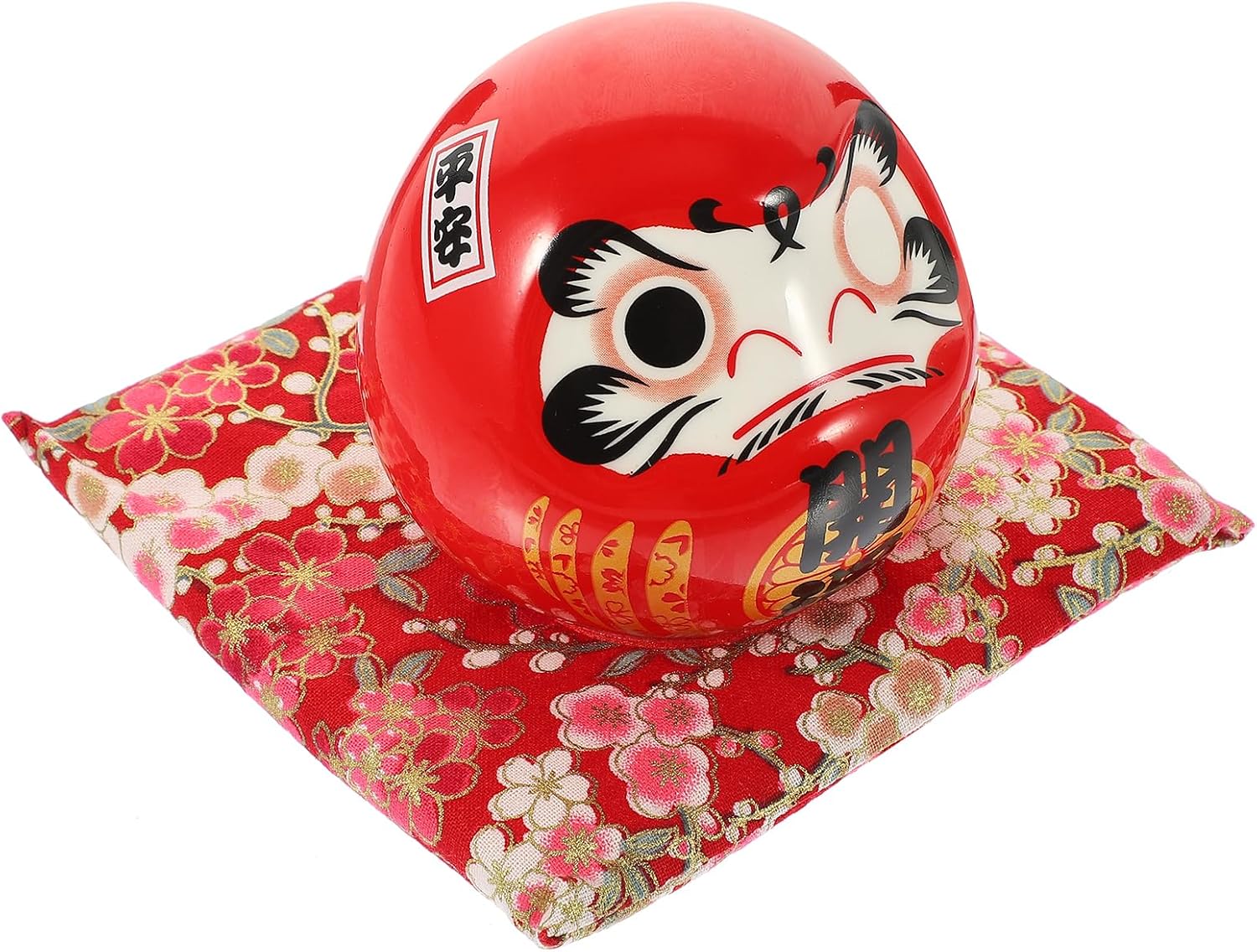Gadpiparty Home Decor Home Decor Ceramic Doll Figurines Japanese Lucky Dolls Car Interior Decoration (9cm) Decoraciones para Salas De Casa Decoraciones para Salas De Casa
