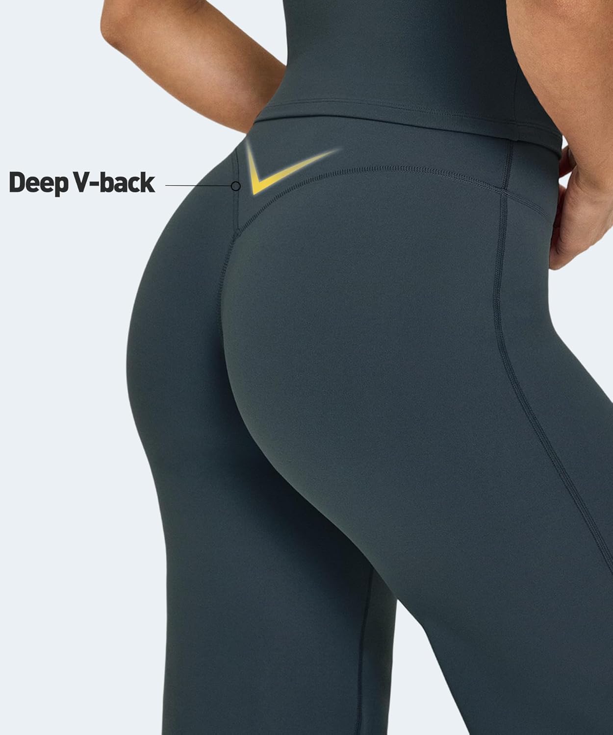 Straight Leg Leggings for Women Wide Leg Yoga Pants High Waist Stretch Casual Bottoms Buttery Soft Leggings - Image 3