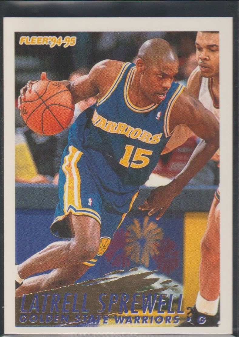 Amazon.com: 1994-95 Fleer Latrell Sprewell Warriors Basketball