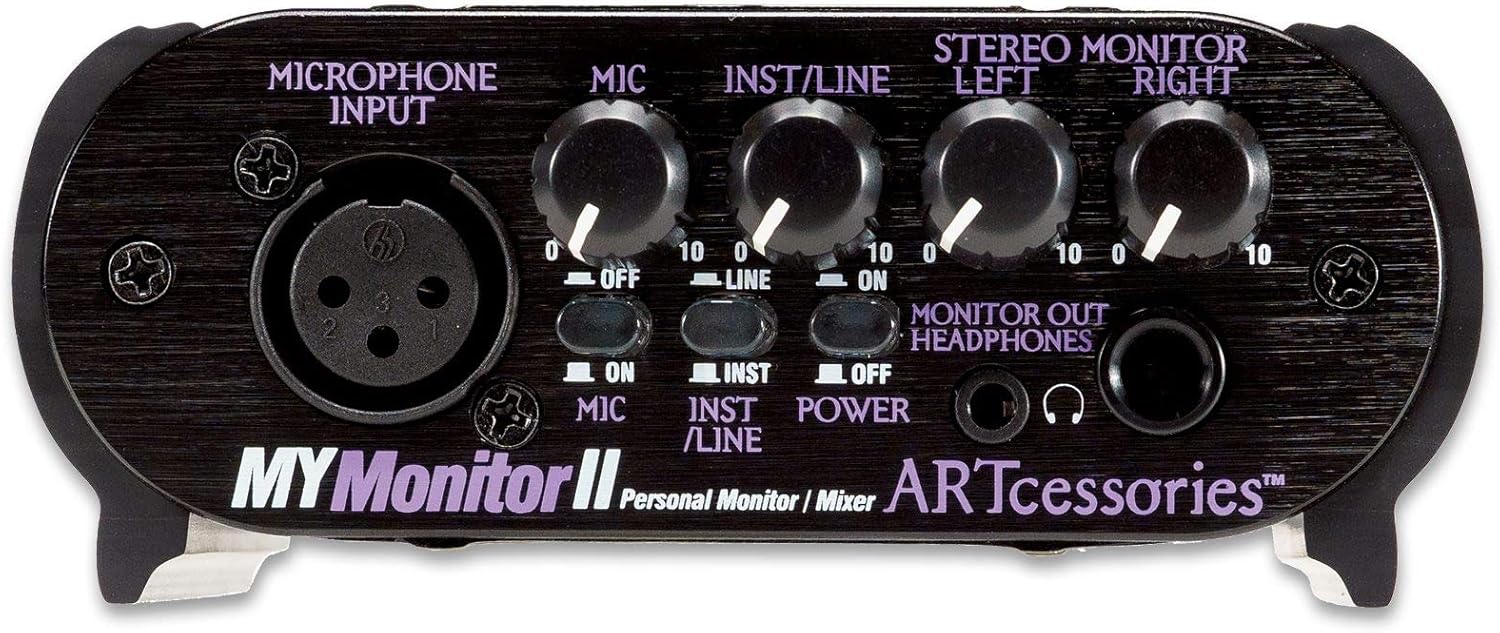 ART MyMONITORII Personal Headphone Monitor Mixer