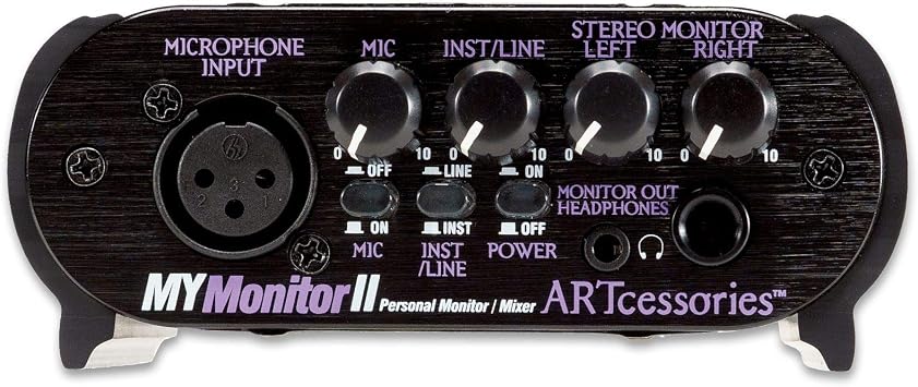 ART MyMONITORII Personal Headphone Monitor Mixer