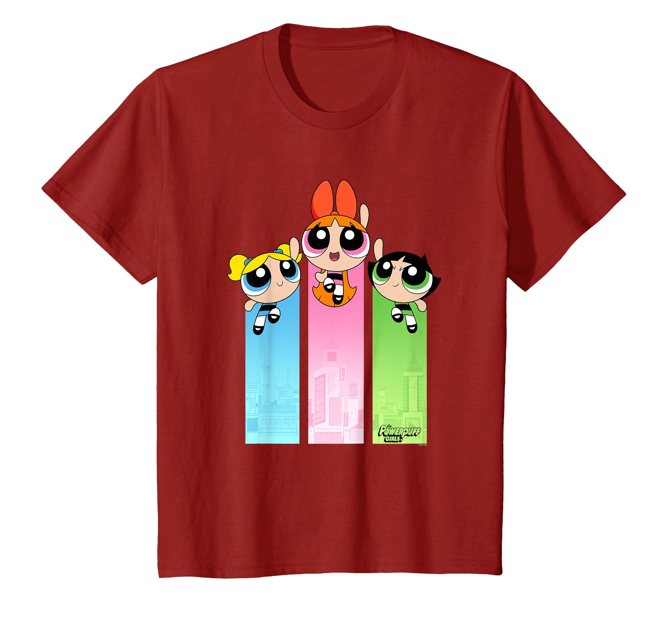 Camiseta Cartoon Network PowerPuff Girls Buttercup - Producto Oficial, Tela Ligera, Corte Clásico