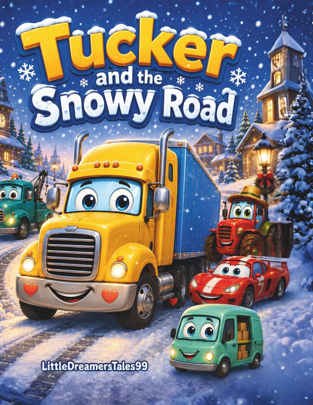 Tucker and the Snowy Road: A Funny and Heartwarming Winter Picture Book About Patience, Safety, Teamwork, and Big Feelings for Kids Ages 4–7