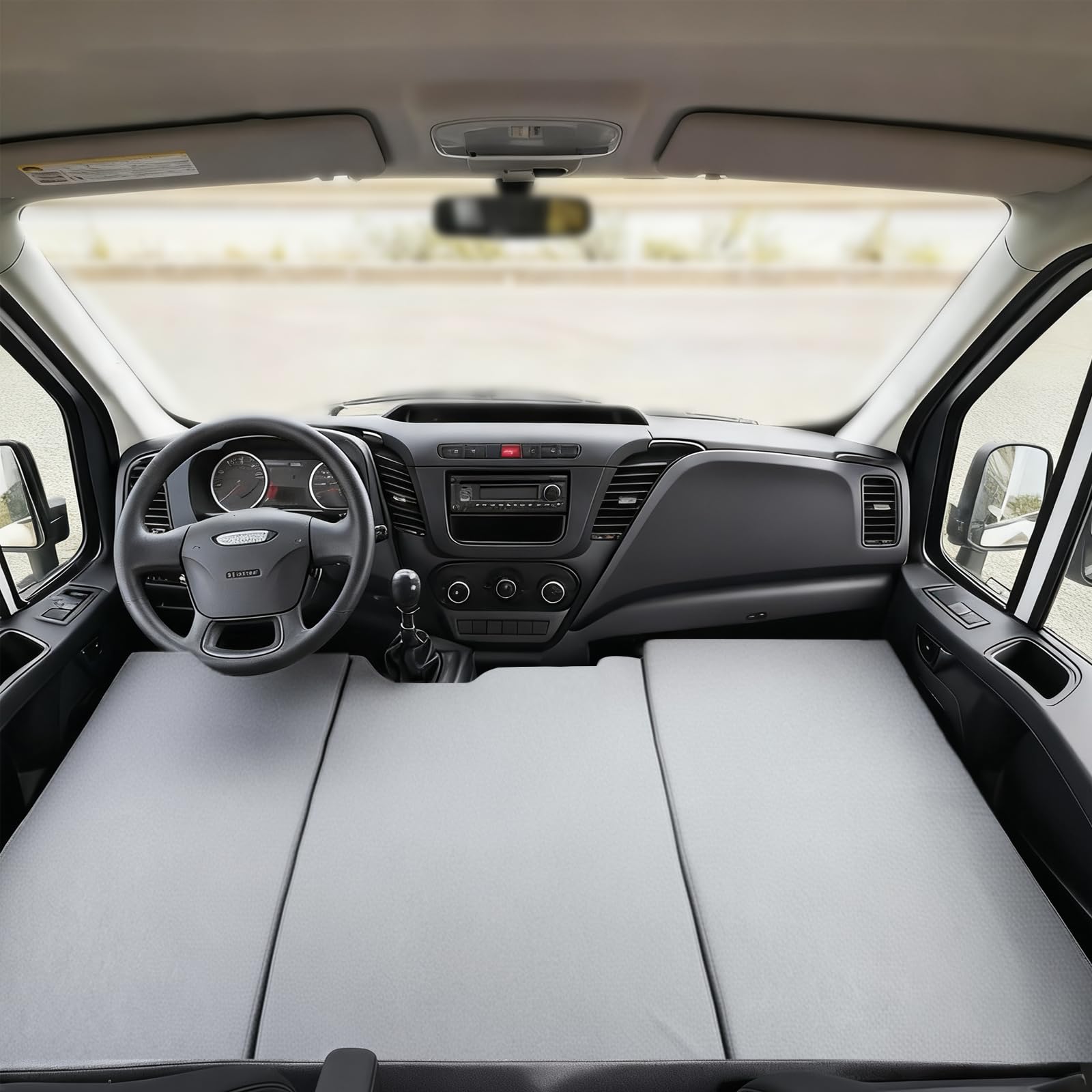 Matelas Cabine Camping-Car — Compatible Avec Citroën Jumper / Fiat Ducato / Peugeot Boxer Type 250 (2006-2022) | Lit Cabine Fiat Ducato, Matelas Cabine, Accessoires Pour Camping-Car（164x76x5cm）