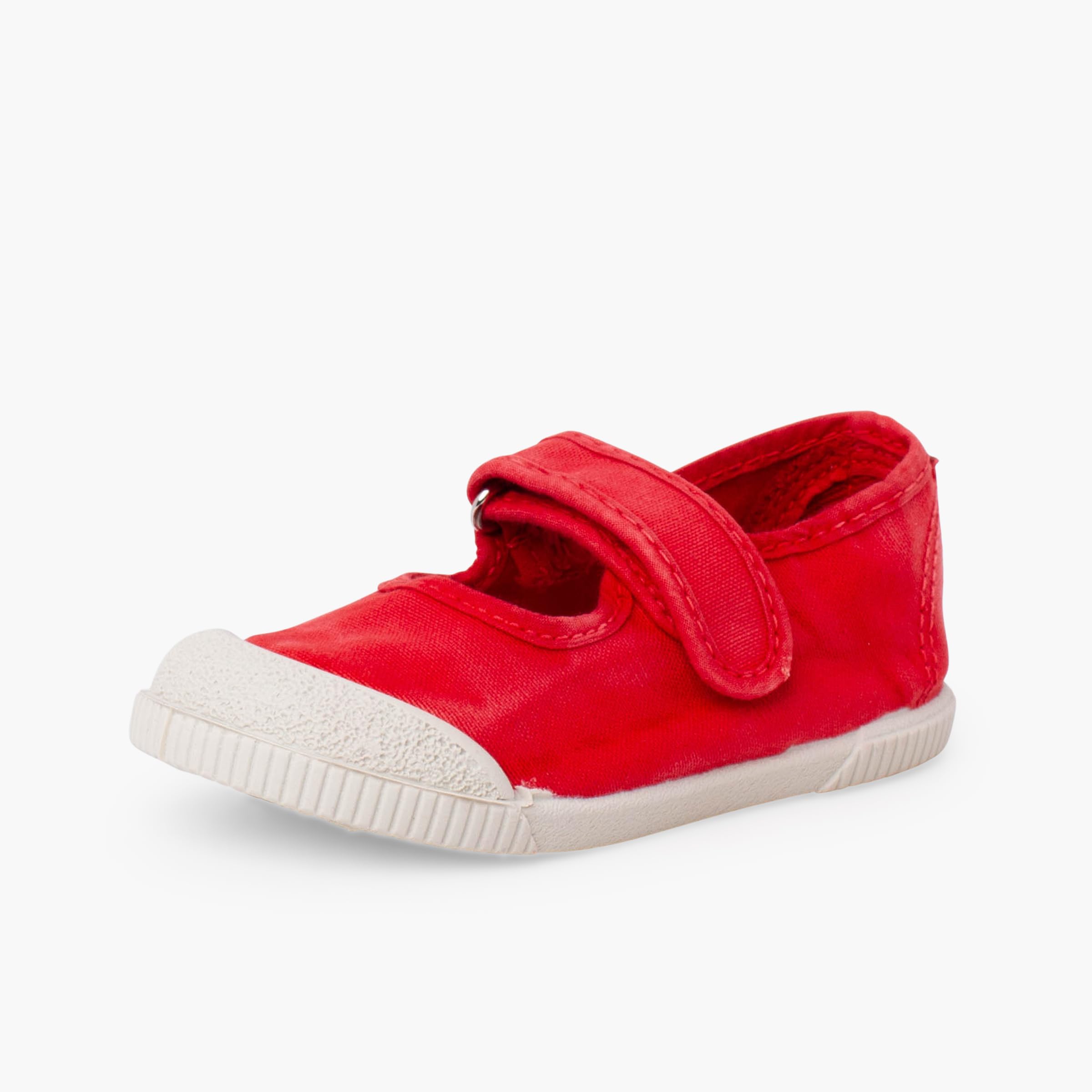 Pisamonas Ballerine con Cinturino Barefoot in Tela Lavata
