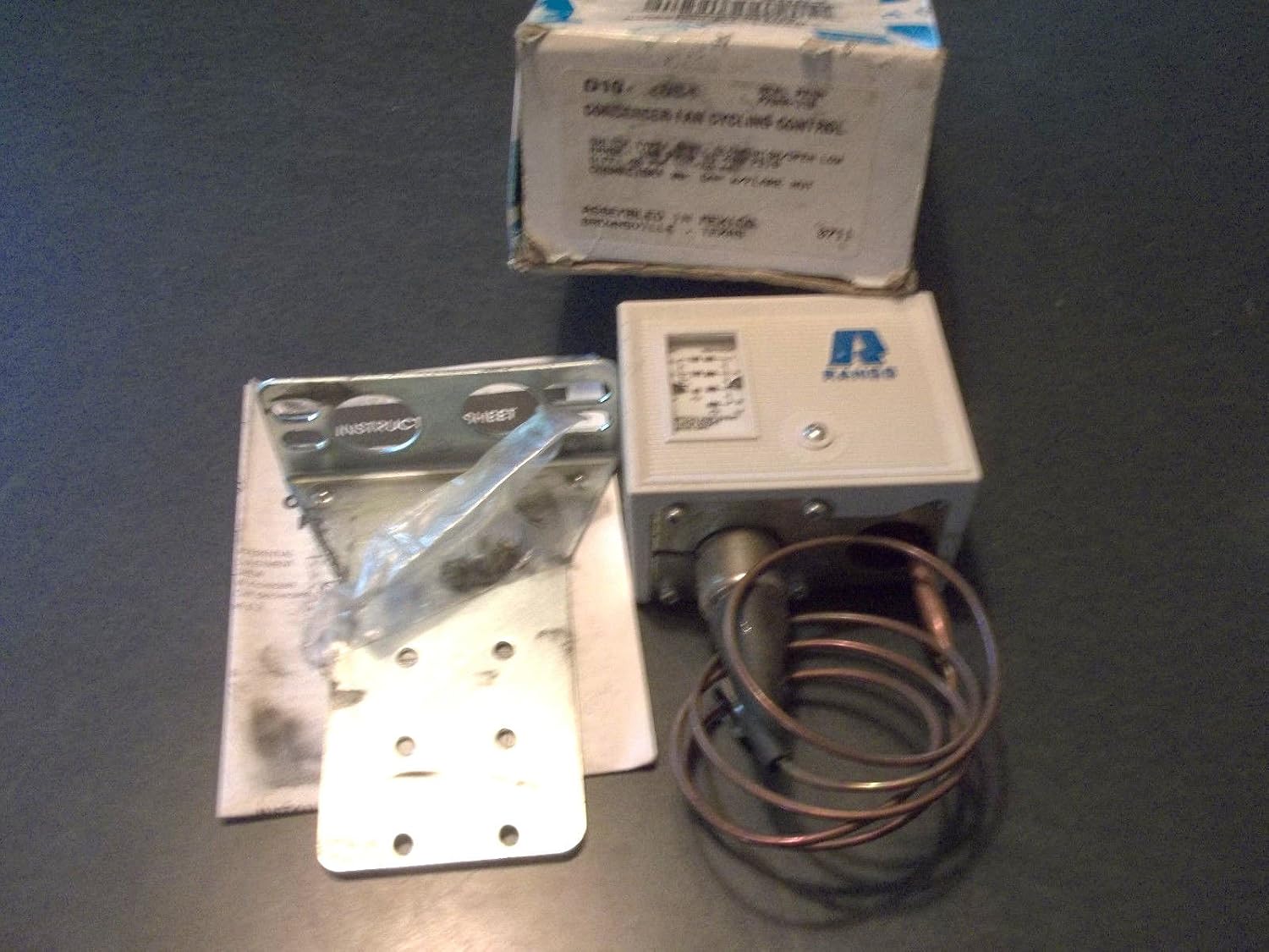 Ranco O10-2054 Condenser Fan Cycling Control / High Pressure Control w Capillary