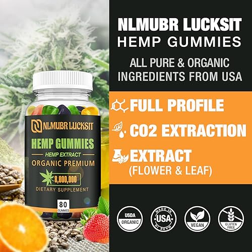 Miniatura 3 de Gomitas de cáñamo orgánico suplemento extra fuerte avanzado  Extracto de aceite de cáñamo comestible de alta potencia con sabor a fruta fabricado en