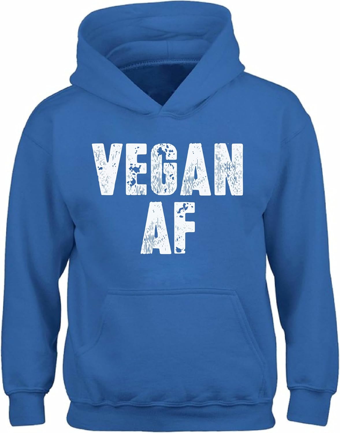 Vizor Unisex Vegan AF Hoodie Sweatshirt Support Vegans Lifestyle