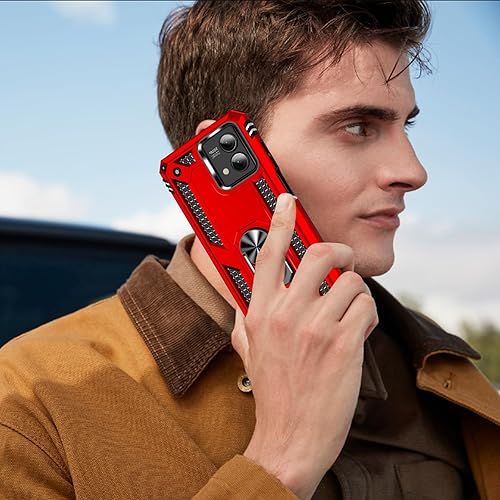 Miniatura 7 de Funda para Moto G Stylus 5G 2023, Motorola G Stylus 5G 2023 con protector de pantalla HD, fundas protectoras de grado militar con anillo para Moto G