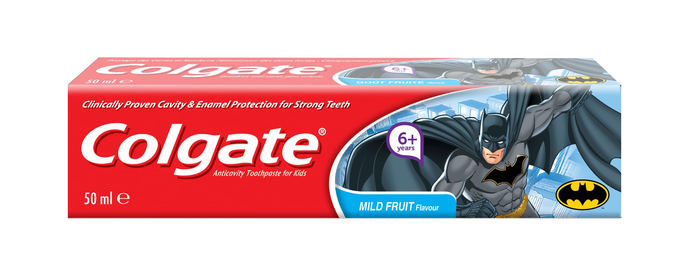 ColgateKids Batman Boys Toothpaste 6+ Years 50ml
