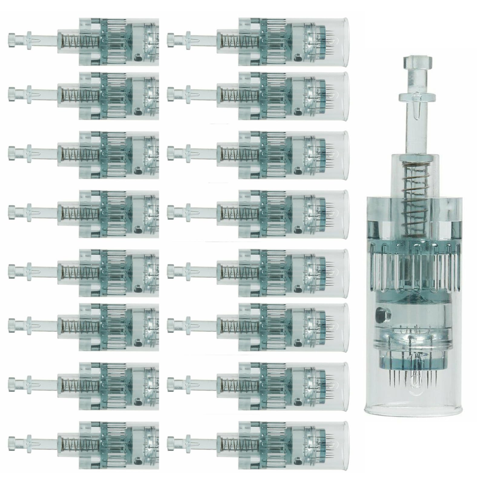 MEVERLA Dr. Pen Ultima M8 Replacement Cartridges - Authentic Dermal Renewal Tips for Dr. Pen M8 Model, 16 Pcs Disposable Micro-Tip Cartridges