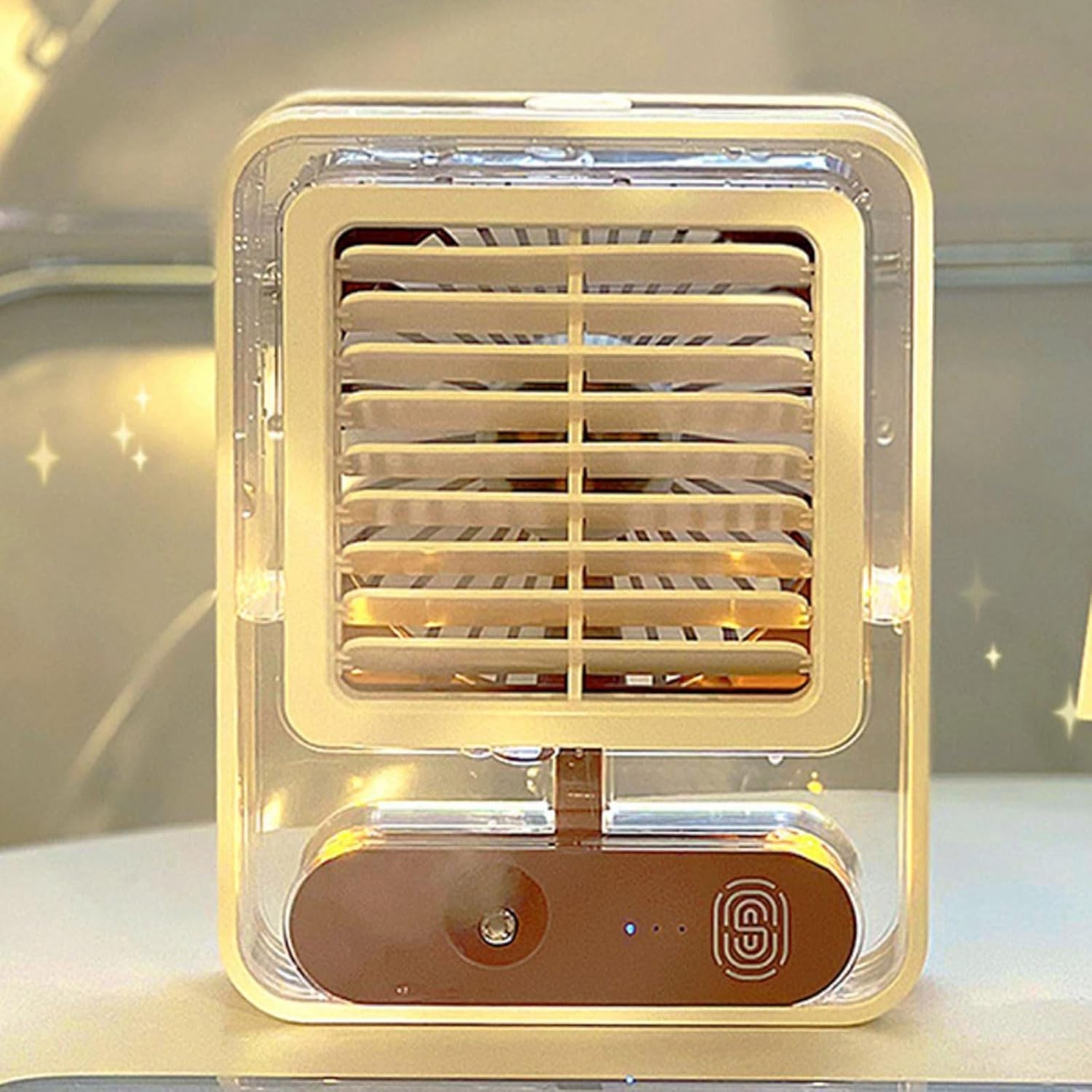 Portable Air Conditioners Household Spray Refrigeration Small Conditioners Indoor Water Electric Fan Night Light Fan Spray