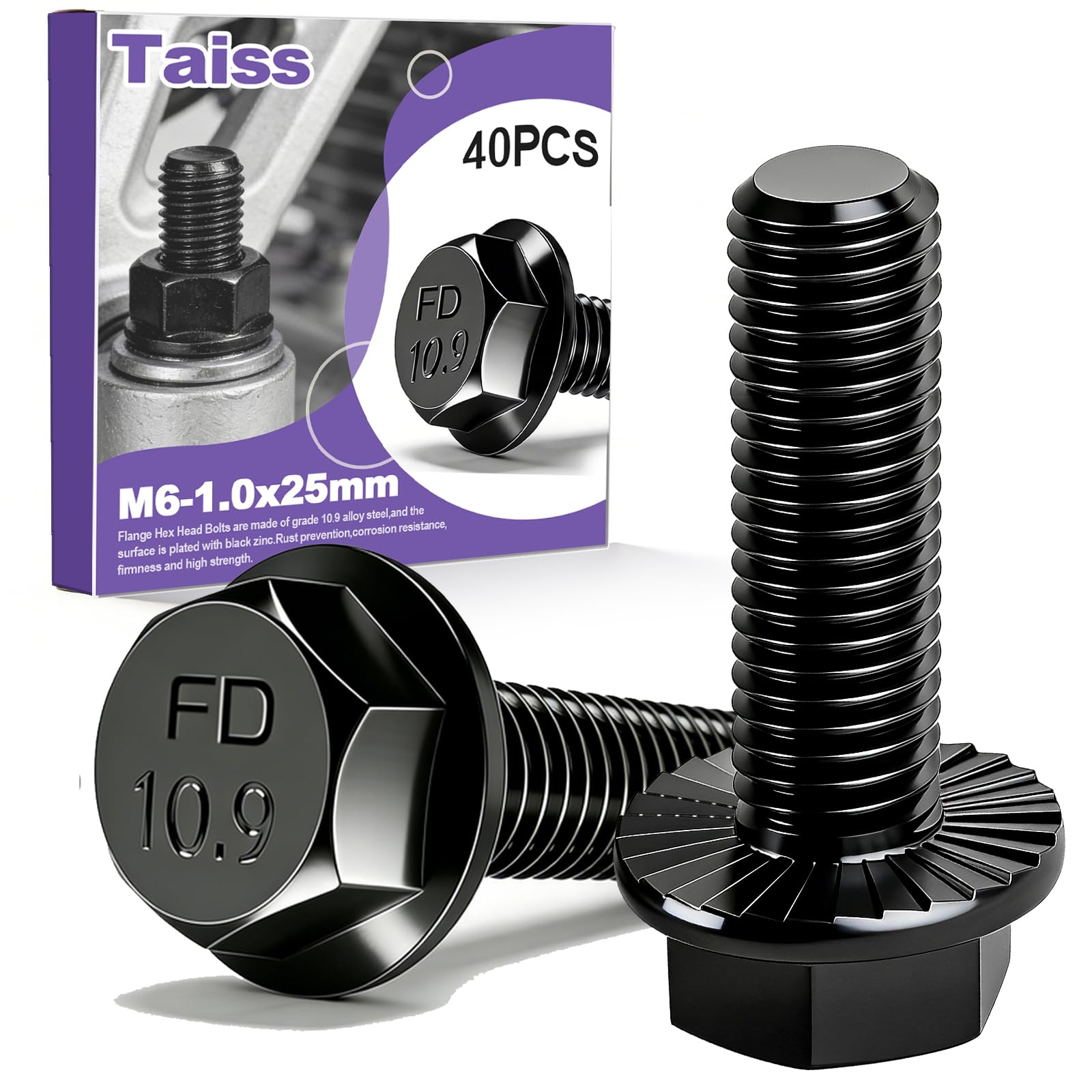 Taiss 760PCS 304 Stainless Steel Hex Bolts Kit,1/4-20 5/16-18 3/8-16 1/2-13 — Amazon image 8