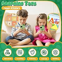 Vista 6 de Juguetes de teléfono inteligente para niños, juguetes de regalo de dinosaurios para niños de 3 a 9 años, regalos de Navidad, cumpleaños, mini