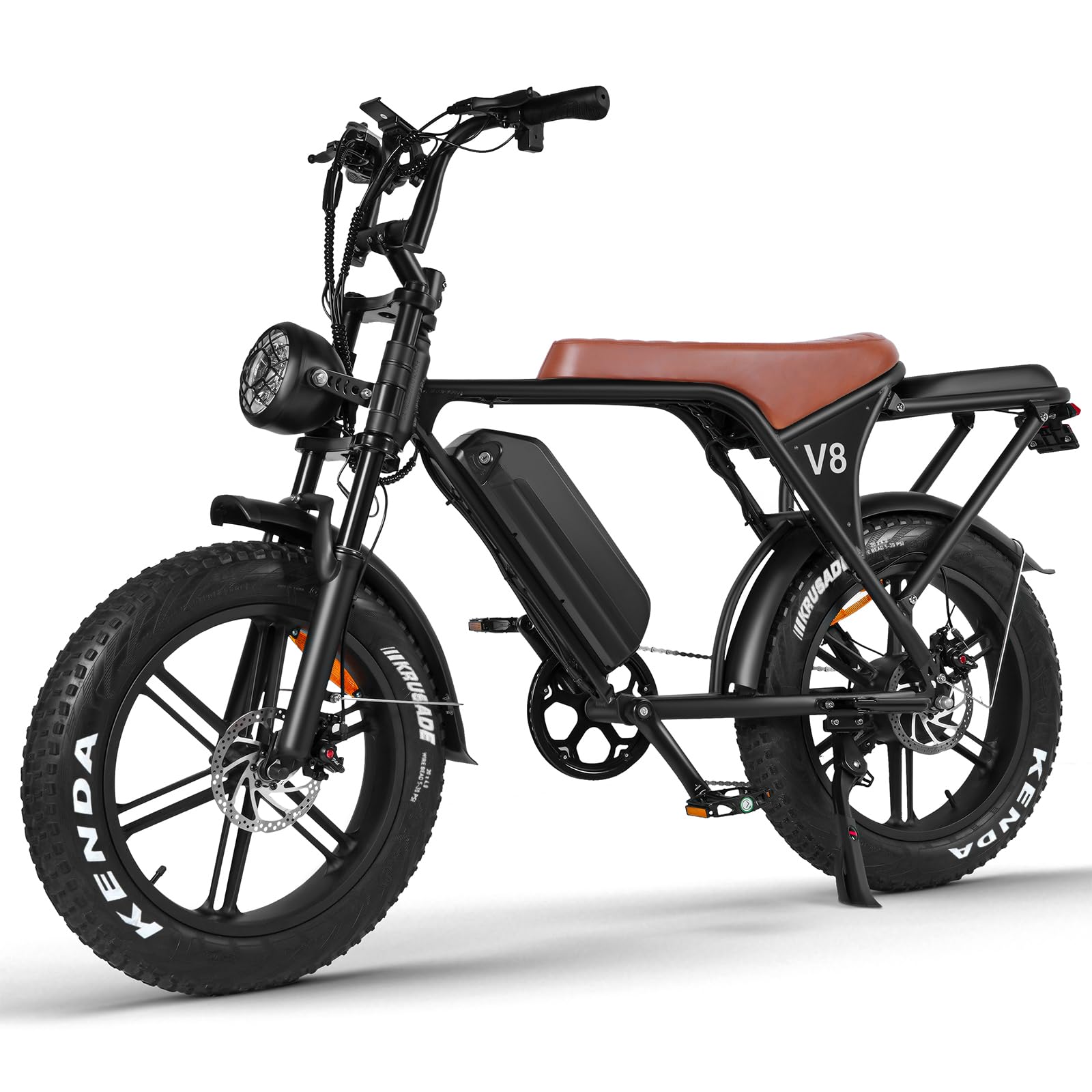 OUXI V8 Electric Bike for Adults, Ebike Moped Style with 1000W