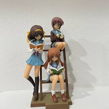 涼宮ハルヒ フィギュア 3体セット Amazon.co.jp: 涼宮ハルヒの憂鬱 ハルヒ3人娘フィギュア