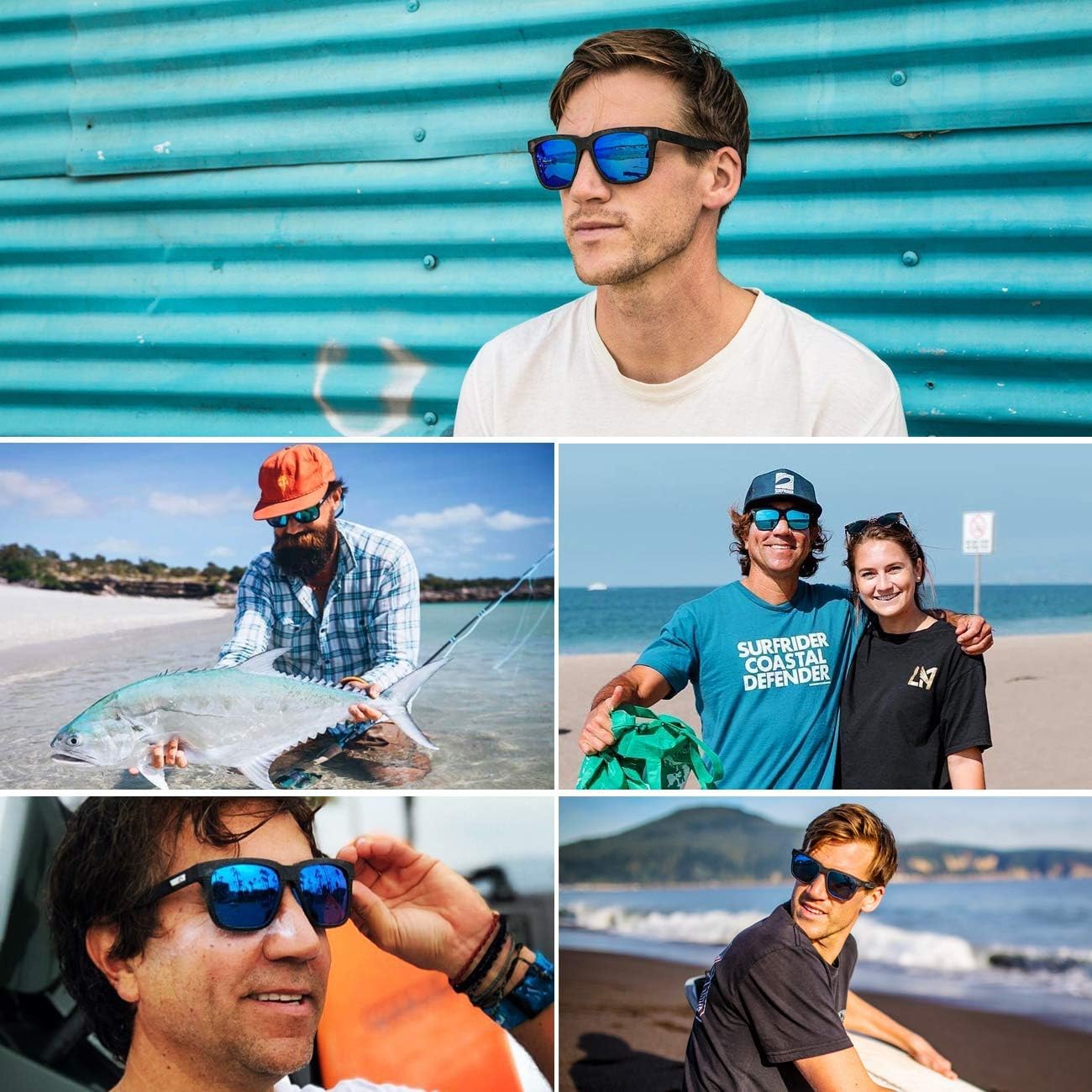 MAXJULI Polarized Sunglasses for Big Heads Men Women 8023 - Image 7