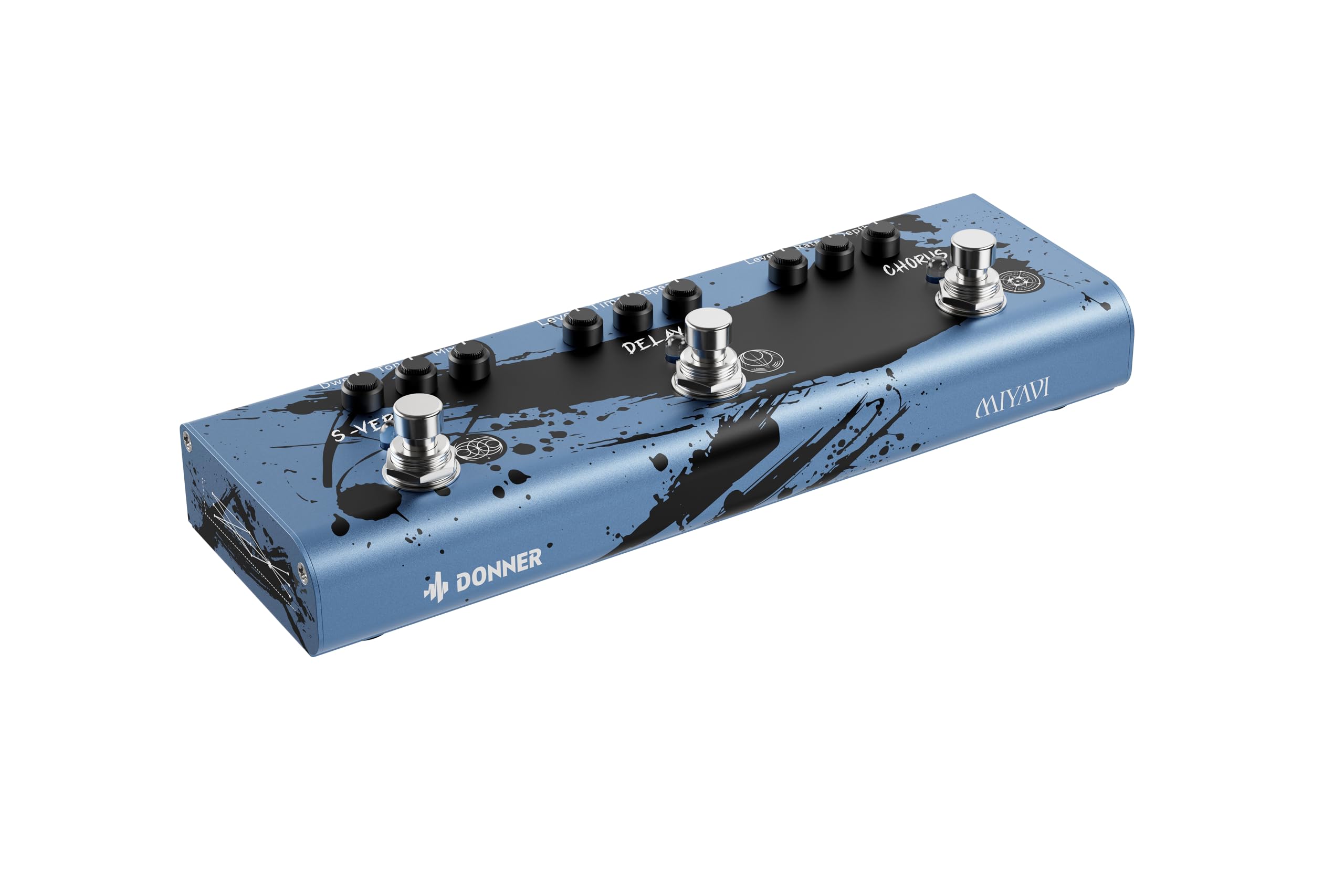 Amazon.co.jp: Donner × MIYAVI 3 in 1 ギターエフェクター Chorus