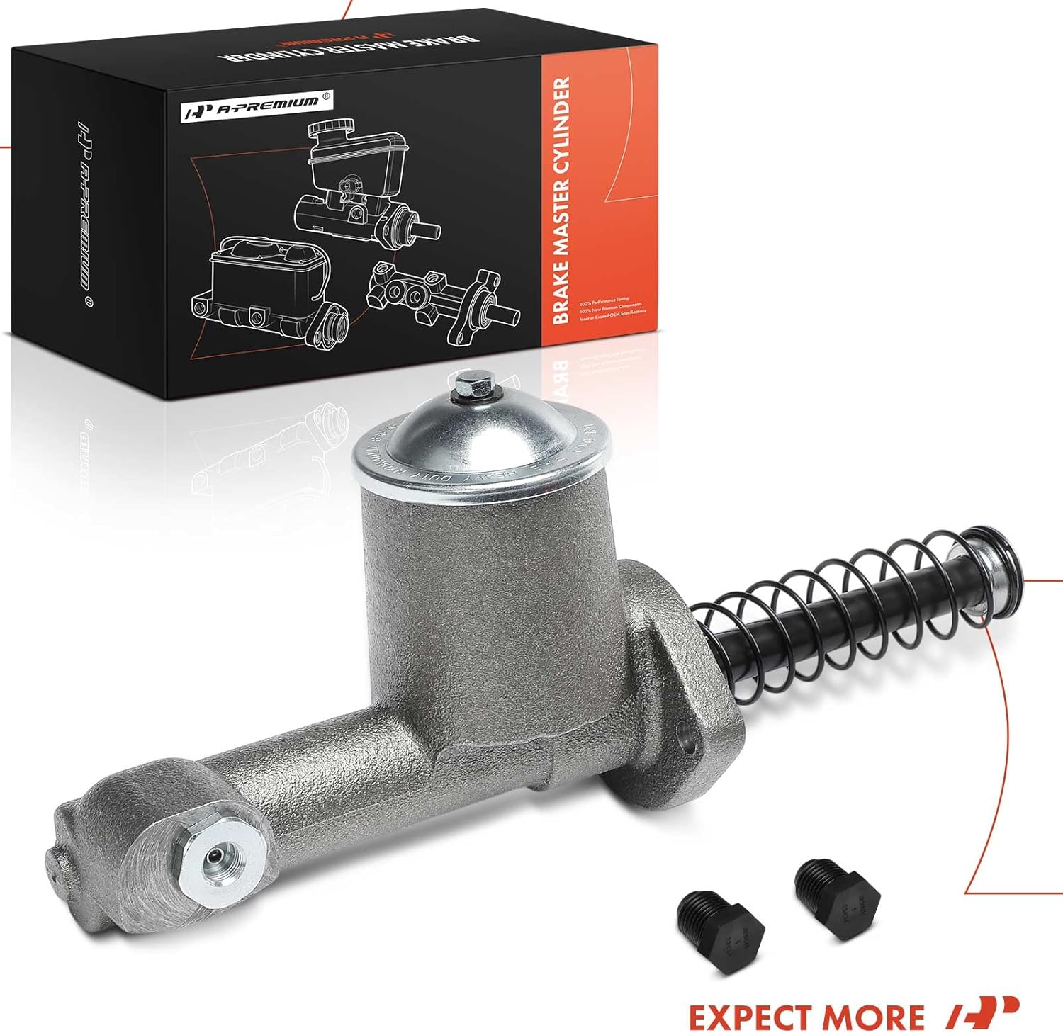 A-Premium Brake Master Cylinder Compatible with Chevrolet Vehicles - C50 1967 1968 1969