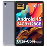 Tablet&comma;10&period;1" Android Tablet with Octa-core Processor 24GB RAM 128GB ROM HD IPS Touchscreen 8H Battery&comma; Wi-Fi 6&comma; BT 5&period;0&comma; Dual Camera&comma; Android 15 Tablets 2025