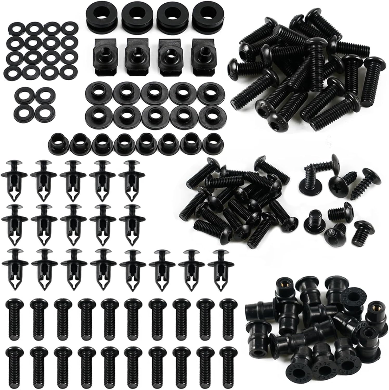 バイク用ナット＆ボルトセット For CBR1000RR 2004 2005 オートバイスポーツバイク完全なフェアリングボルトオート