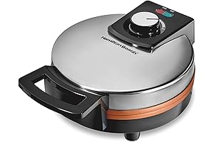 Hamilton Beach Belgium Waffle Maker, the PFAS-Free Treat for Breakfast Delights!