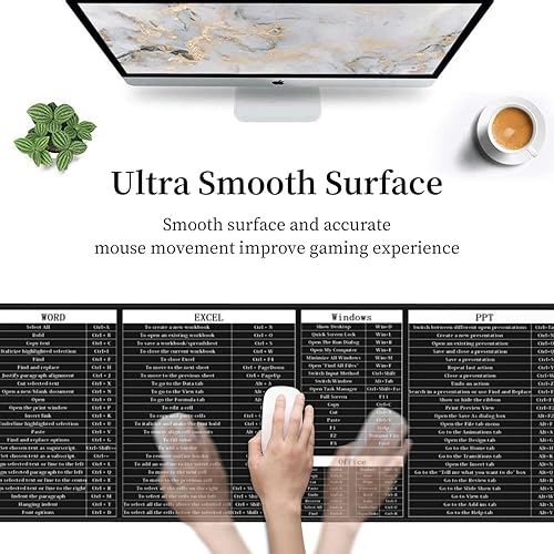 Vista 61 de Computadora Office Power Point Excel Word Outlook Command Prompt Atajos Teclas Atajos Teclado Gaming Mouse Pad Alfombrilla de Mousepad Alfombrilla