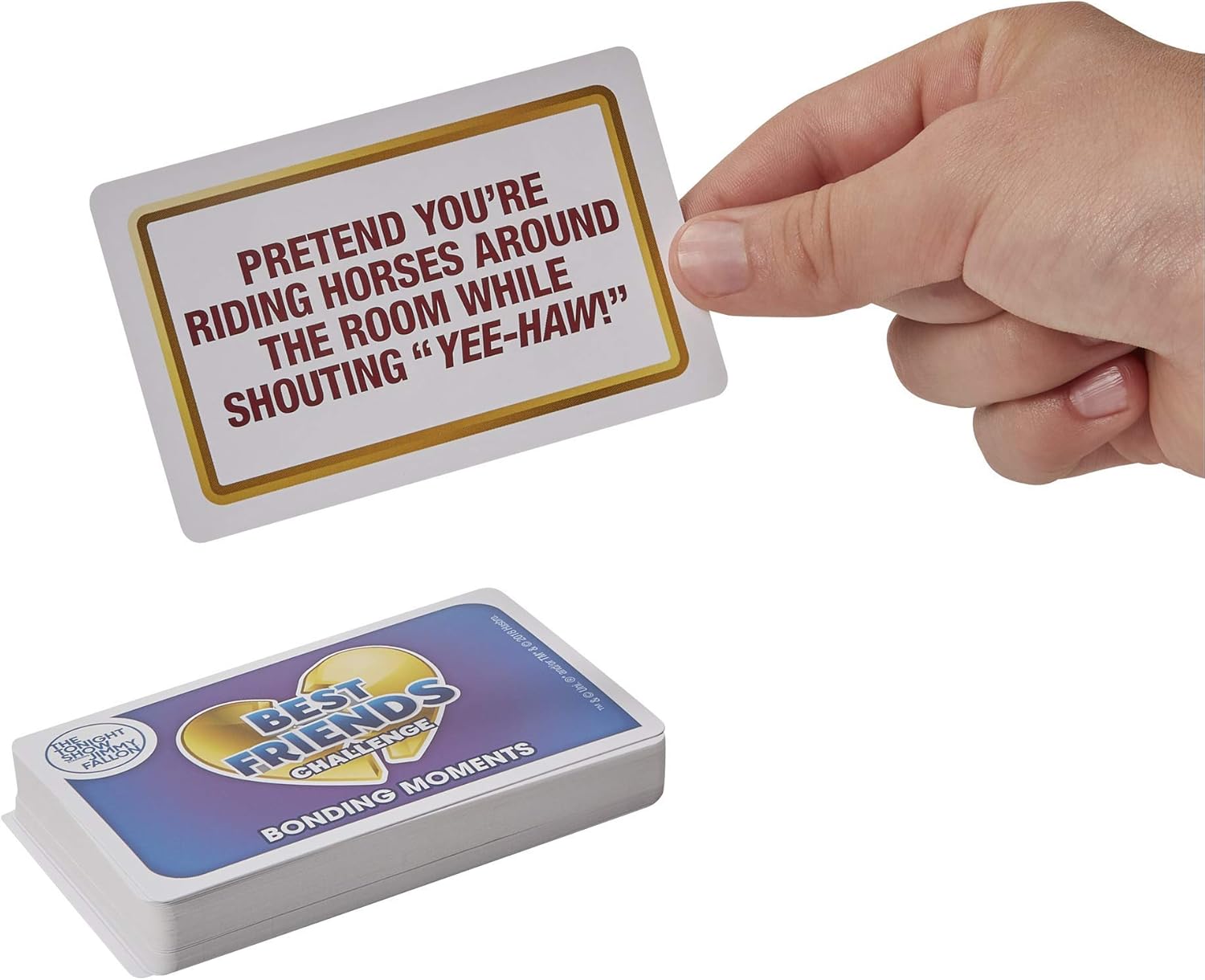 Hasbro Gaming The Tonight Show Starring Jimmy Fallon Best Friends Challenge Party Game for Teens & Adults