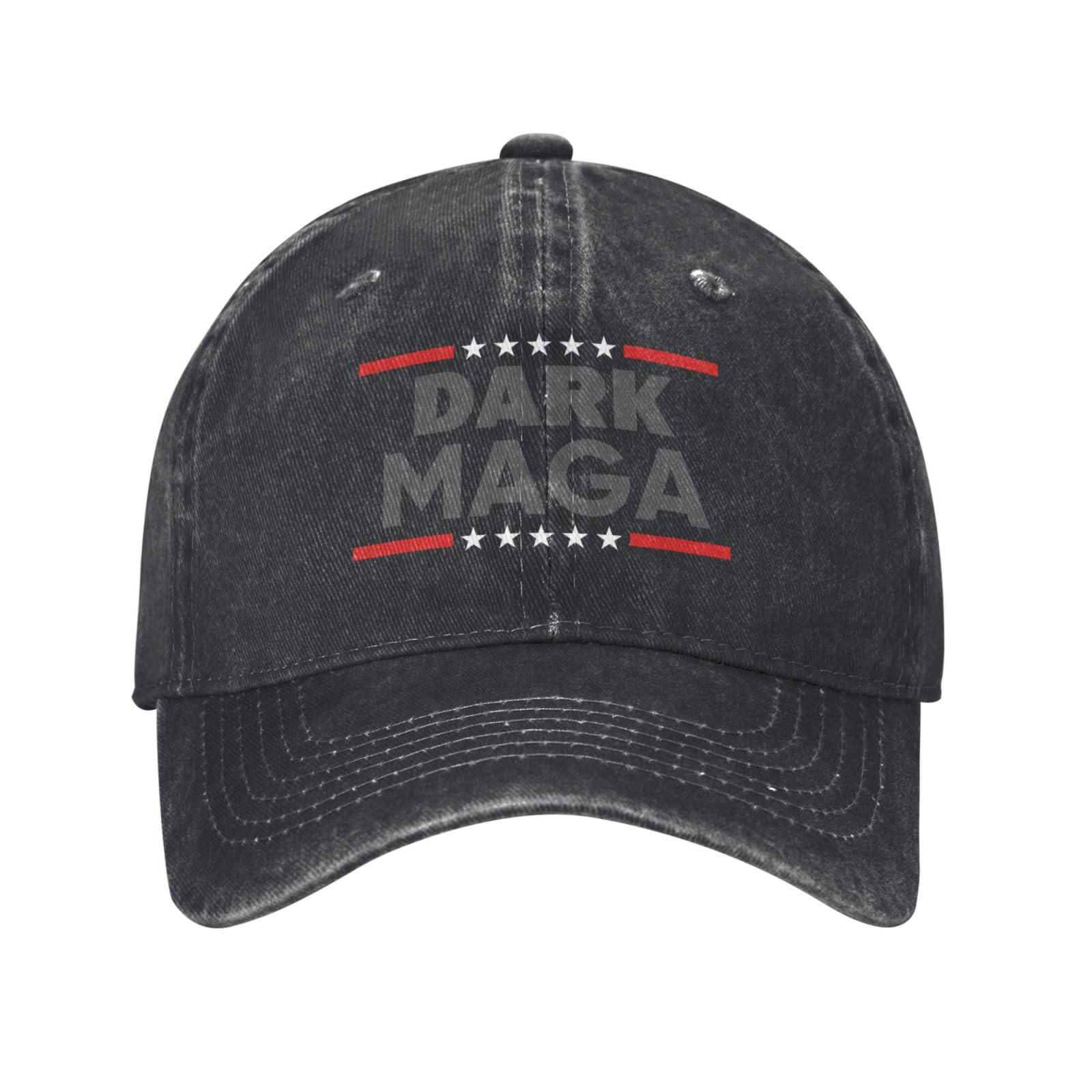 Anceky Unisex Black Dark Maga Hat Trump 2024 Never Surrender Hat Trump Vance 2024 Trucker Cap For Men Women P65