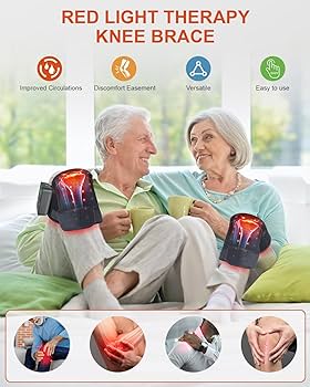 Amazon.com: Astarexin Red Light Therapy Knee Brace Wireless