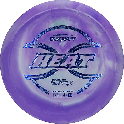 Discraft Disco de golf ESP FLX Heat de 5.89-5.96 oz de distancia