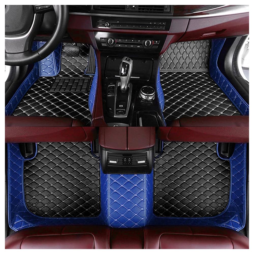 Car Floor Mats for Mitsubishi ASX 2014-2024, Floor Lining All Weather Protection Floor Protection Mat Floor Carpets Interior Accessories,B